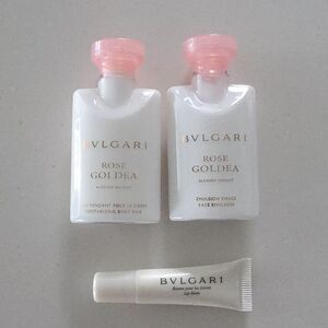 Bvlgari Rose Goldea Body Milk/ Face Emulsion & Lip Balm
